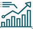 Chart icon for analysing stabilisation