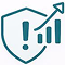 Alert dashboard icon for surfacing early risk